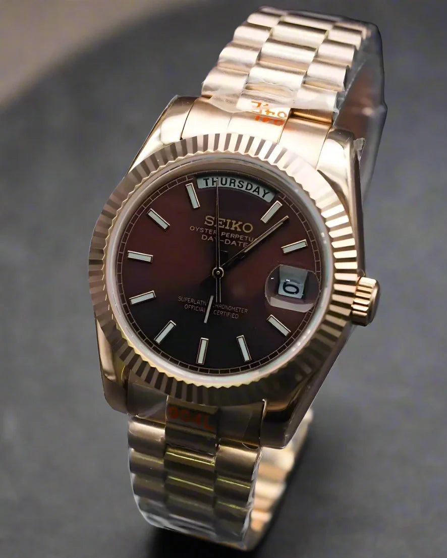 Day-Date Mod Chocolate
