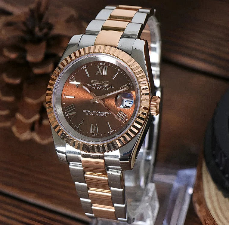 Datejust Mod Rose Chocolate