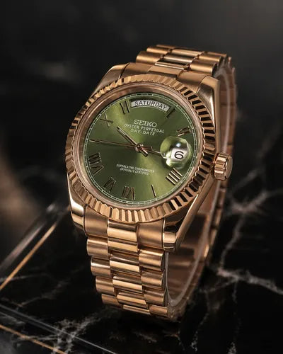 Day-Date Mod Rose Gold Olive