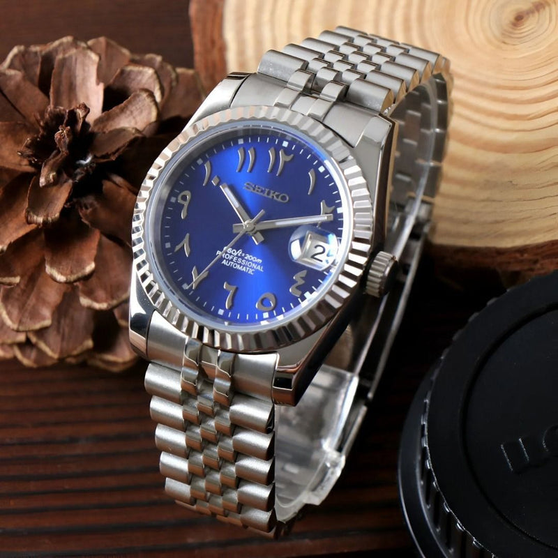 Datejust Mod Arabic Blue
