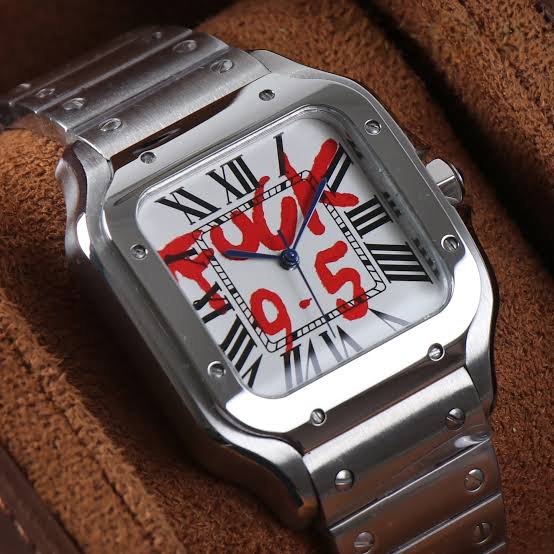 Santos Mod "9-5" White