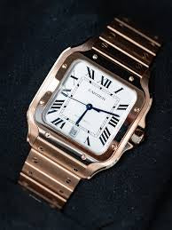 Santos Mod Rose Gold