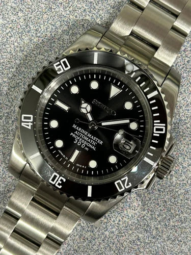 Submariner Mod Steel Black