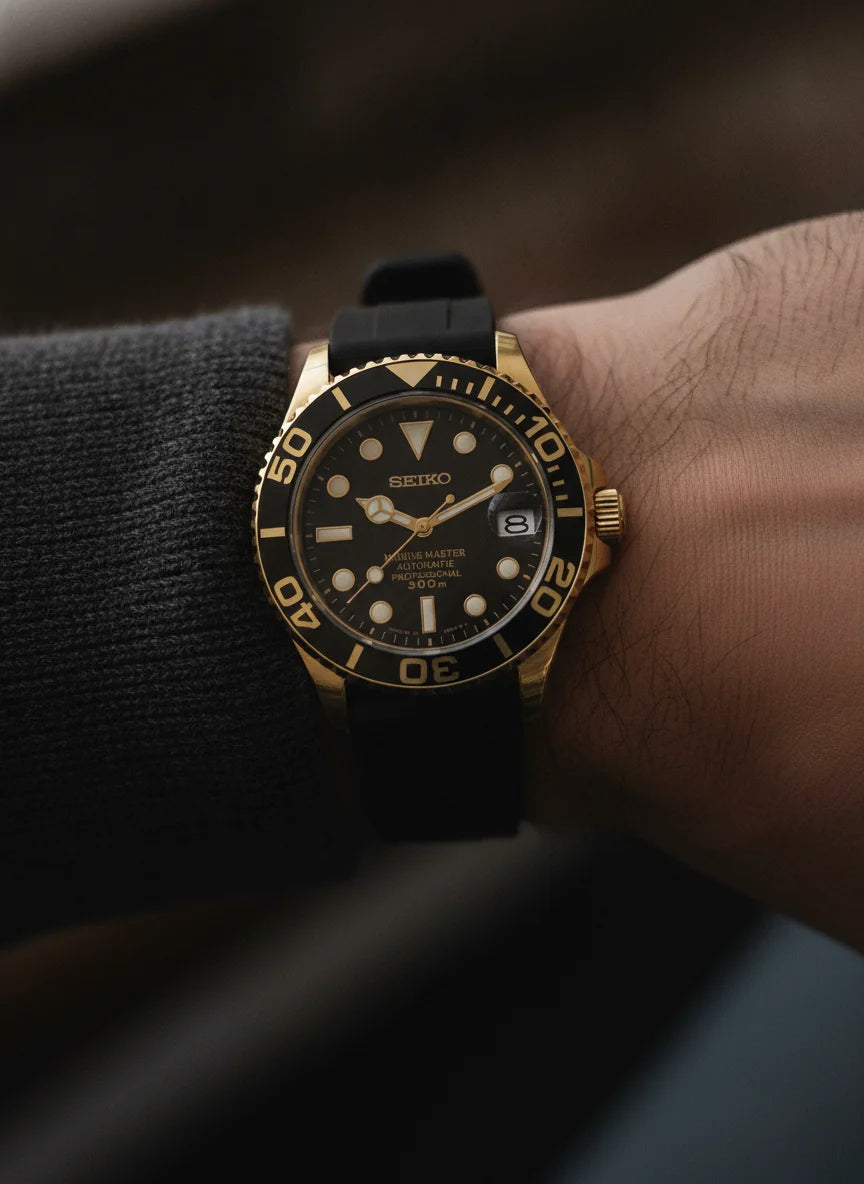 Submariner Mod Black Gold