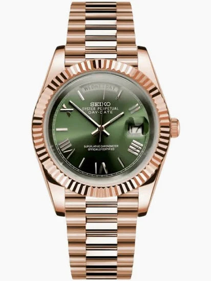Day-Date Mod Rose Gold Olive